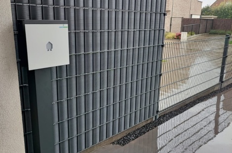 Smappee EV Wall laadpaal geïnstalleerd in Middelkerke