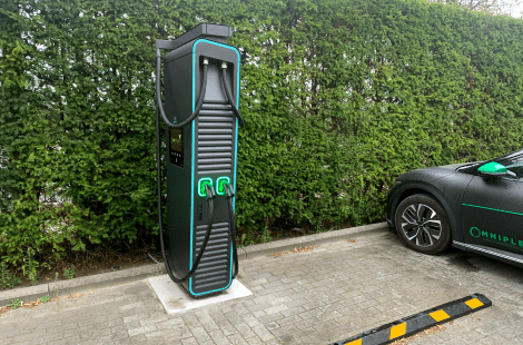 Alpitronic Hypercharger waarmee je tot 200kW kan snelladen, zowel elektrisch transport als EV's