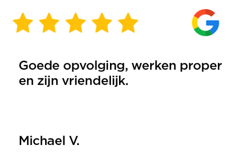 Positieve review van een klant van Certipower