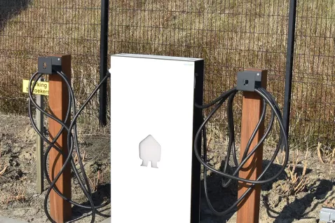 Smappee EV Base laadpaal bij Potrell in Izegem