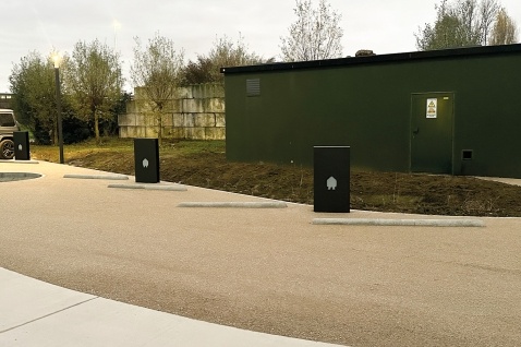 Zwarte Smappee EV Base toestellen bij Hectaar in Roeselare.