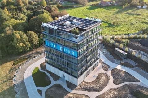 Zwarte Smappee EV Base toestellen bij Hectaar in Roeselare.