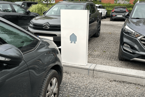 Smappee EV Base geïnstalleerd door Certipower bij Boomkwekerij Willaert in Roeselare