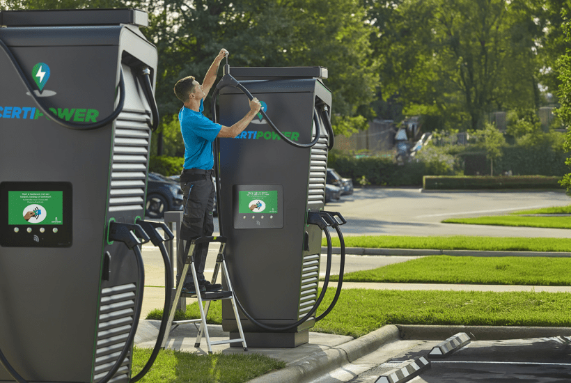 Certipower installeert snelladers voor e-trucks, e-bussen en elektrische auto's